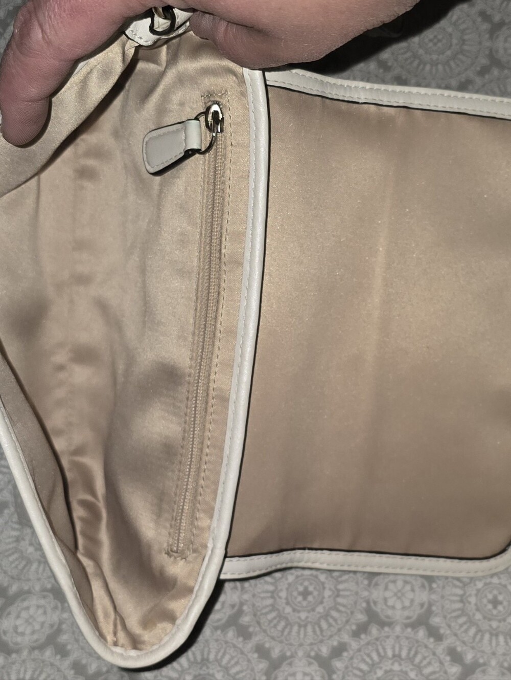 Coach Taylor Eyelet Leather Flap Clutch - Picture 8 of 8